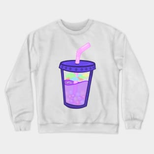 Cloudy with a Chance of Boba Crewneck Sweatshirt